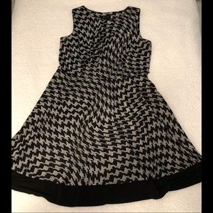 AB Studio houndstooth dress!